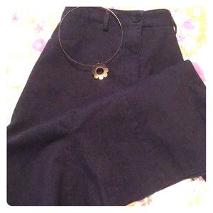 Petite Denim Jeans Skirt